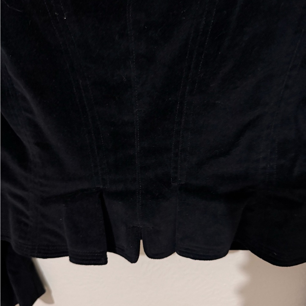 Ralph Lauren Women's Black Velvet Blazer - Picture 4 of 6